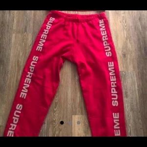 Supreme Metallic Rib Sweatpants